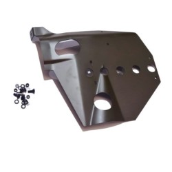 Mid Type Skid Plate & Fixings for Internal Contracting Handbrake for Willys MB